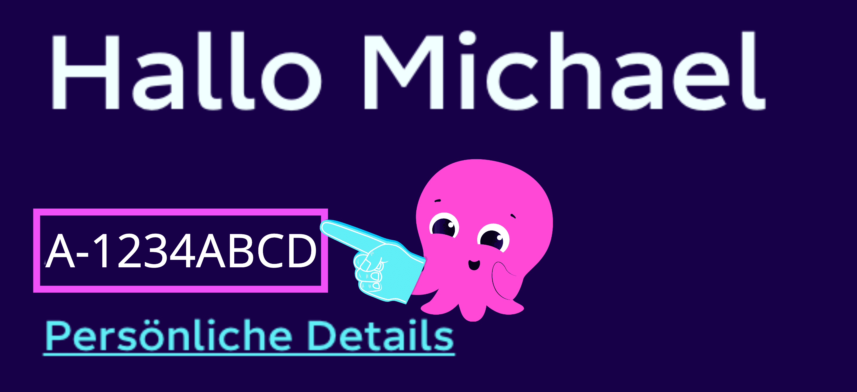 Du findest deine Kundennummer in deinem Kundenkonto