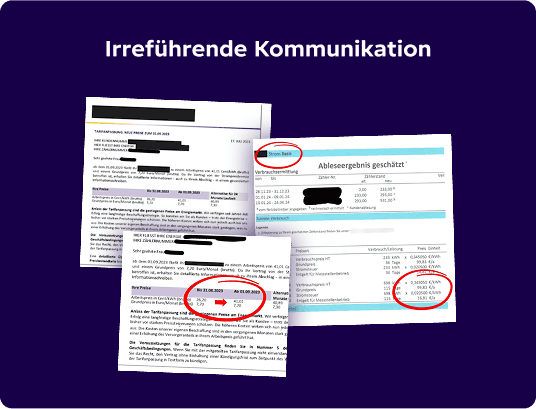 Irreführende Kommunikation Symbolbild